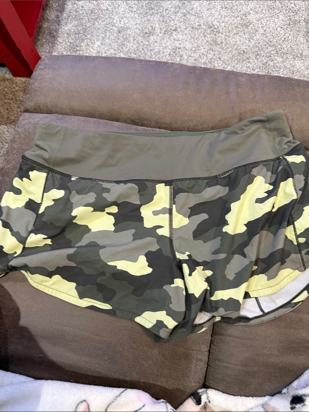 Lululemon Speed Up - Green Camo